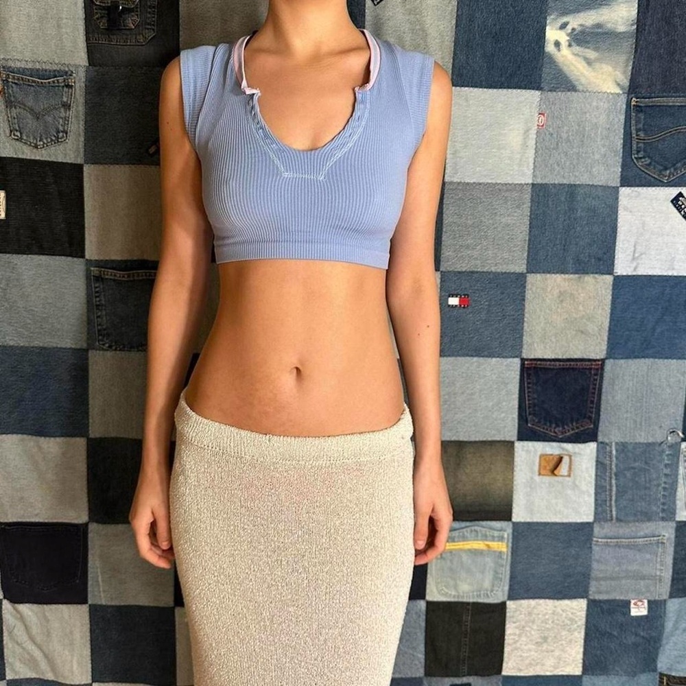 Urban Outfitters Periwinke Crop Top